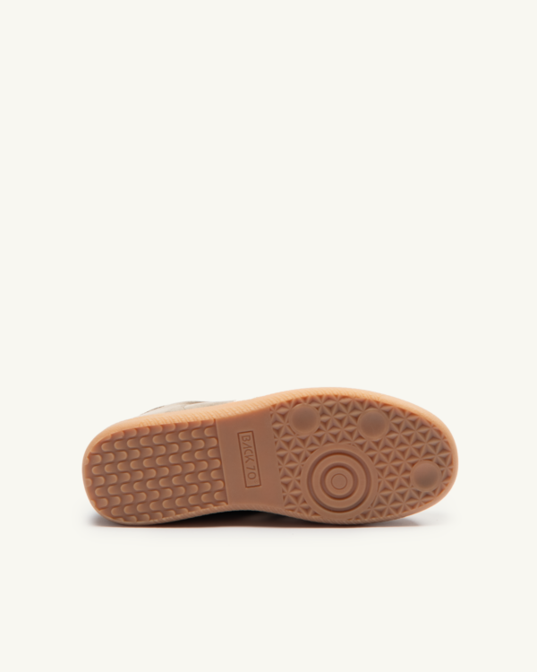 Sneaker Velvet taupe/butter