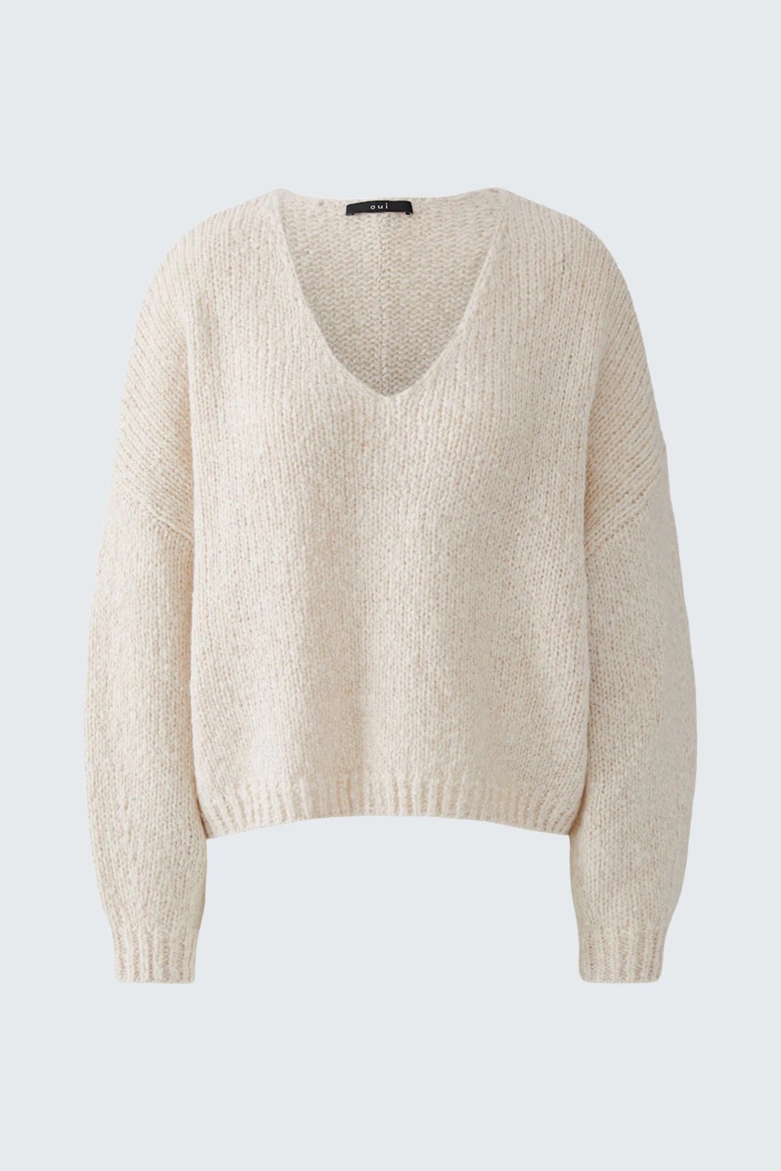 Pullover light beige