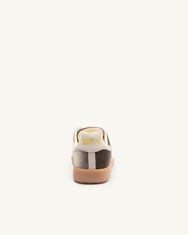 Sneaker Velvet taupe/butter