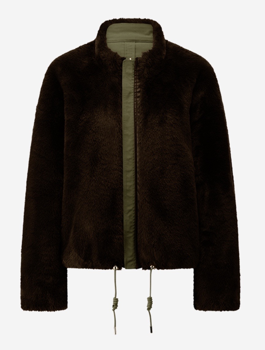 Wendejacke Felloptik