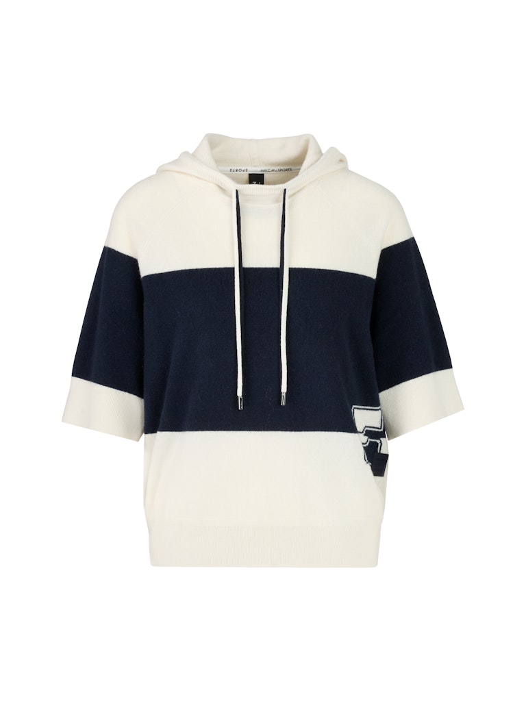 Kapuzenpullover mit Kaschmir (navy)