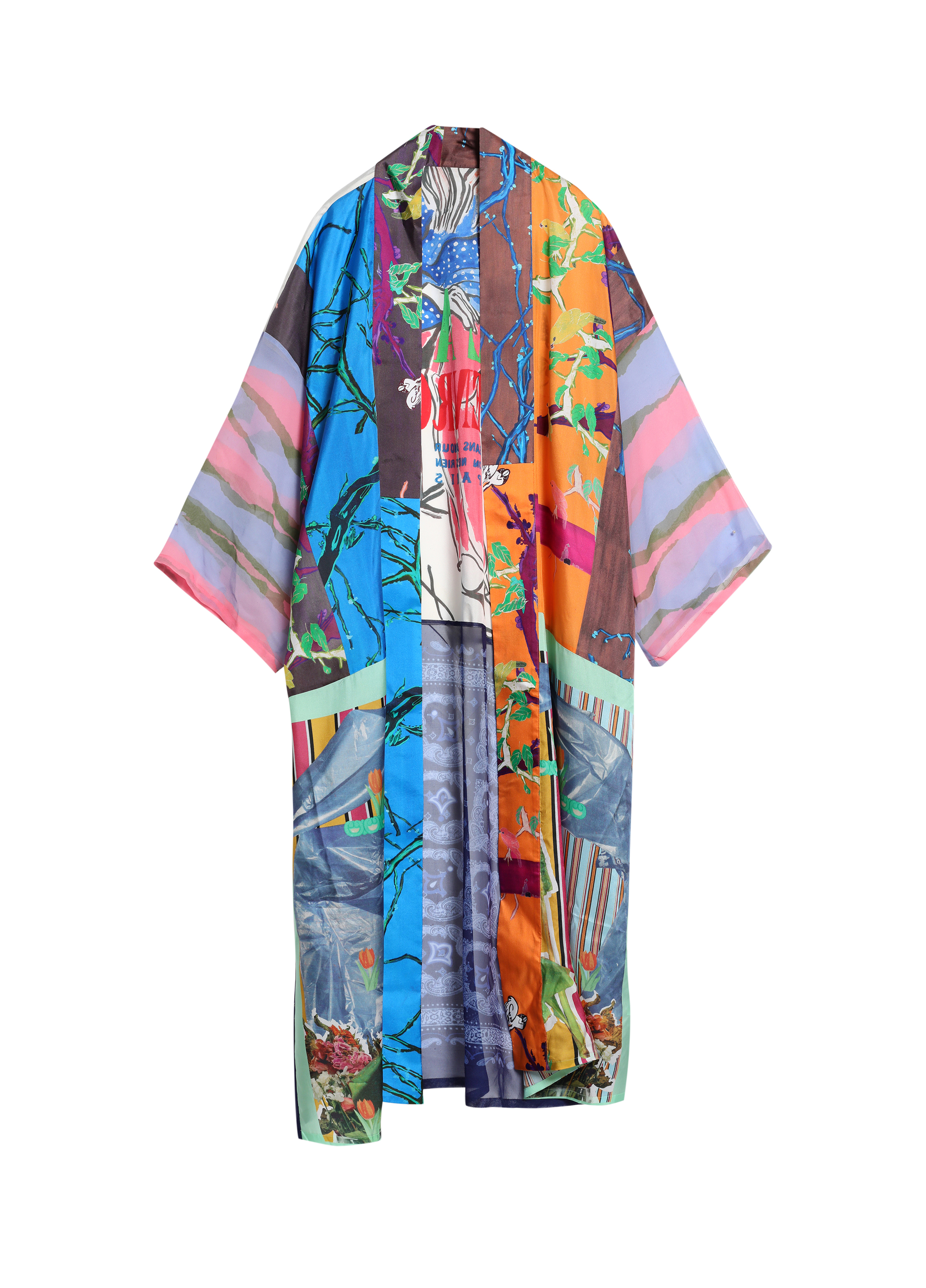Stylischer Kimono aus Seide