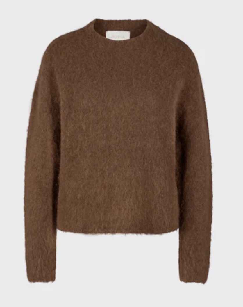 Alpaka Sweater chestnut