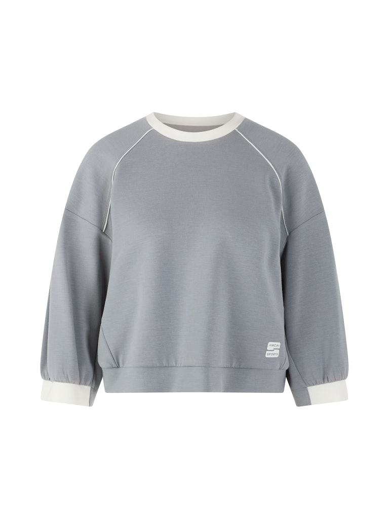 Lässiges Sweatshirt (grau)