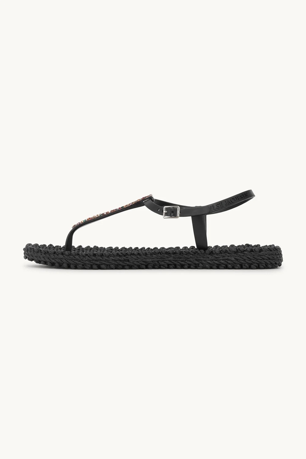 Flip Flops Black Strasssteine