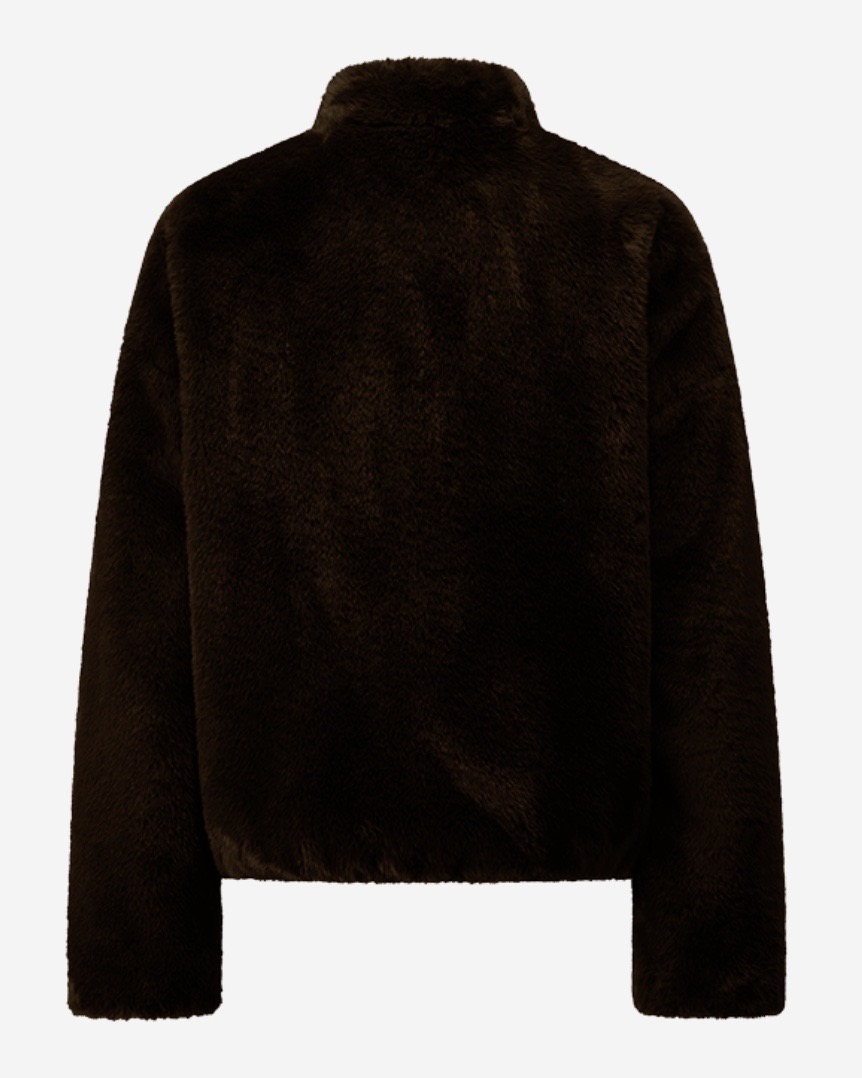 Wendejacke Felloptik