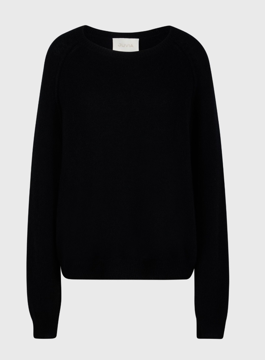Kaschmir-Sweater schwarz