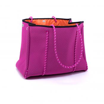 Neoprentasche L pink