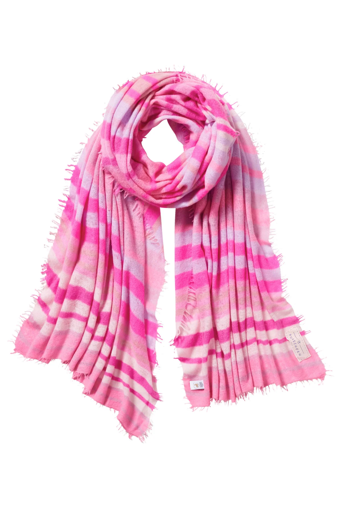 Cashmere-Schal Rainbow pink dream