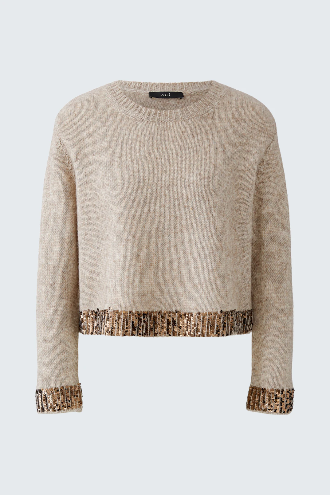 Pullover light beige