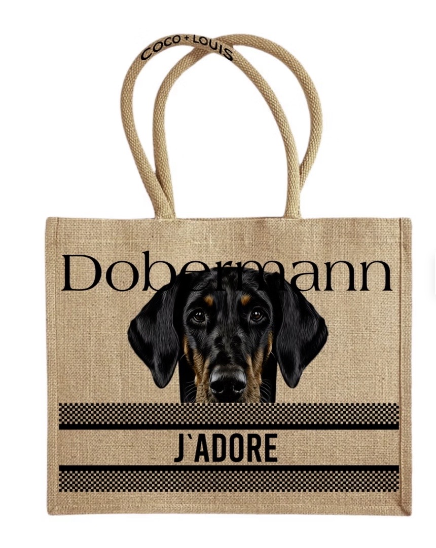 Shopper J'adore Dobermann