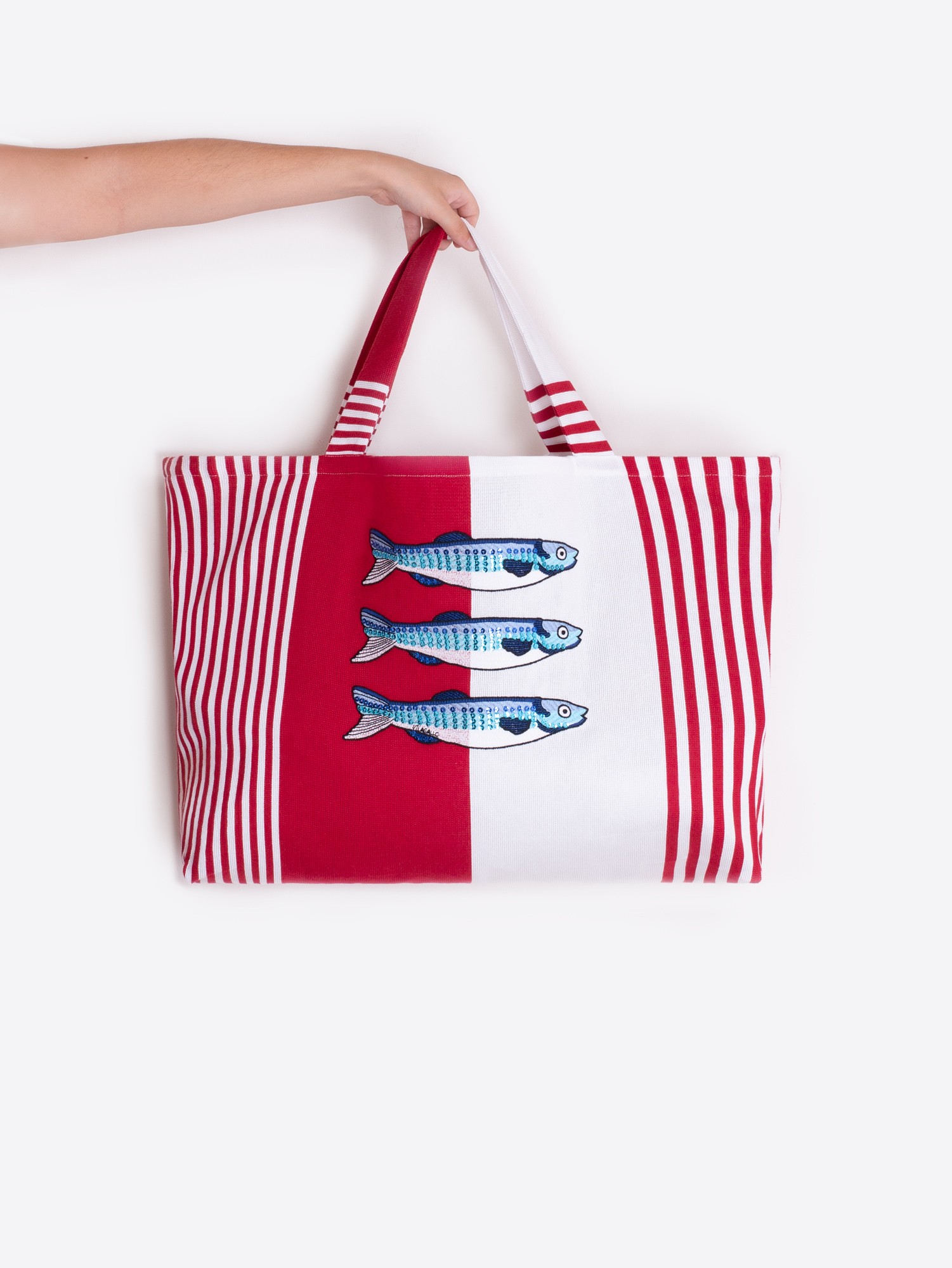 Tasche, Tragetasche, Zubehör, Handtasche, Fische