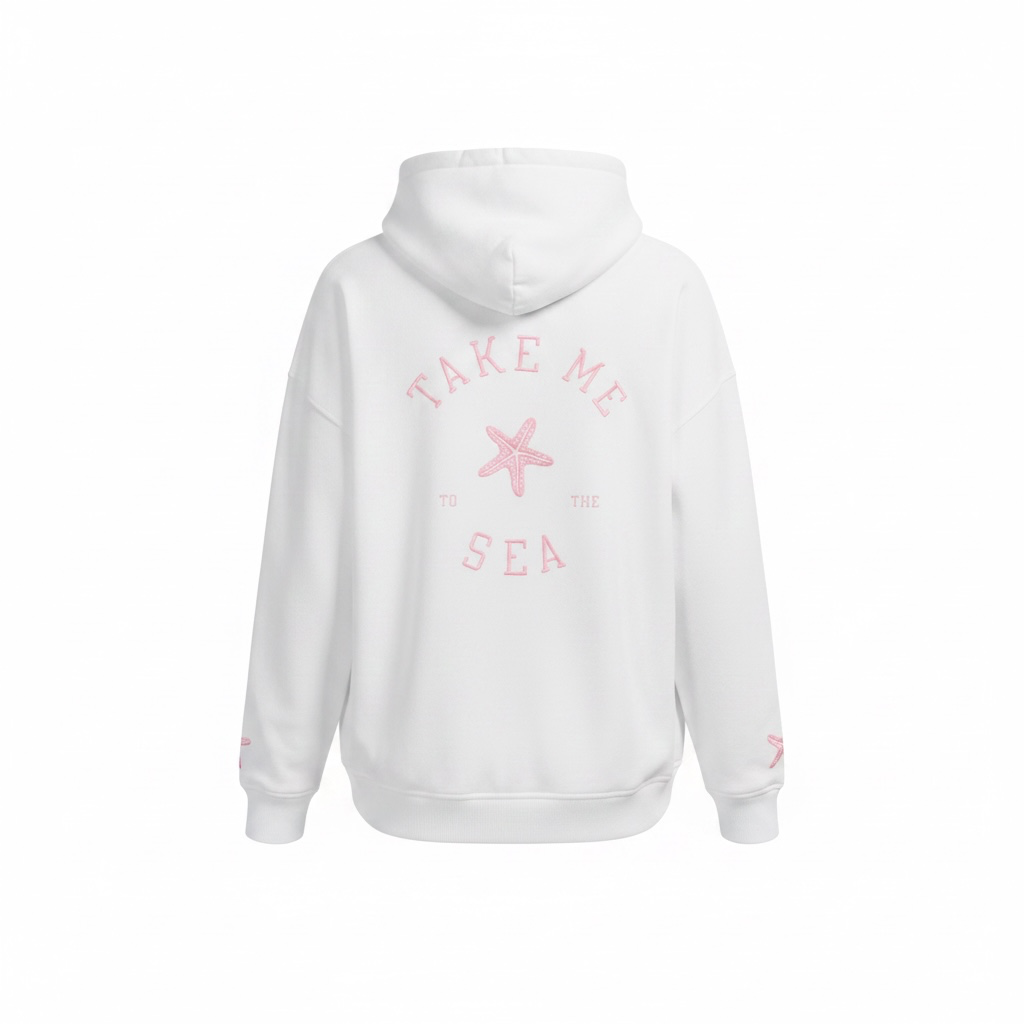 Milky Fleece Hoodie (white)