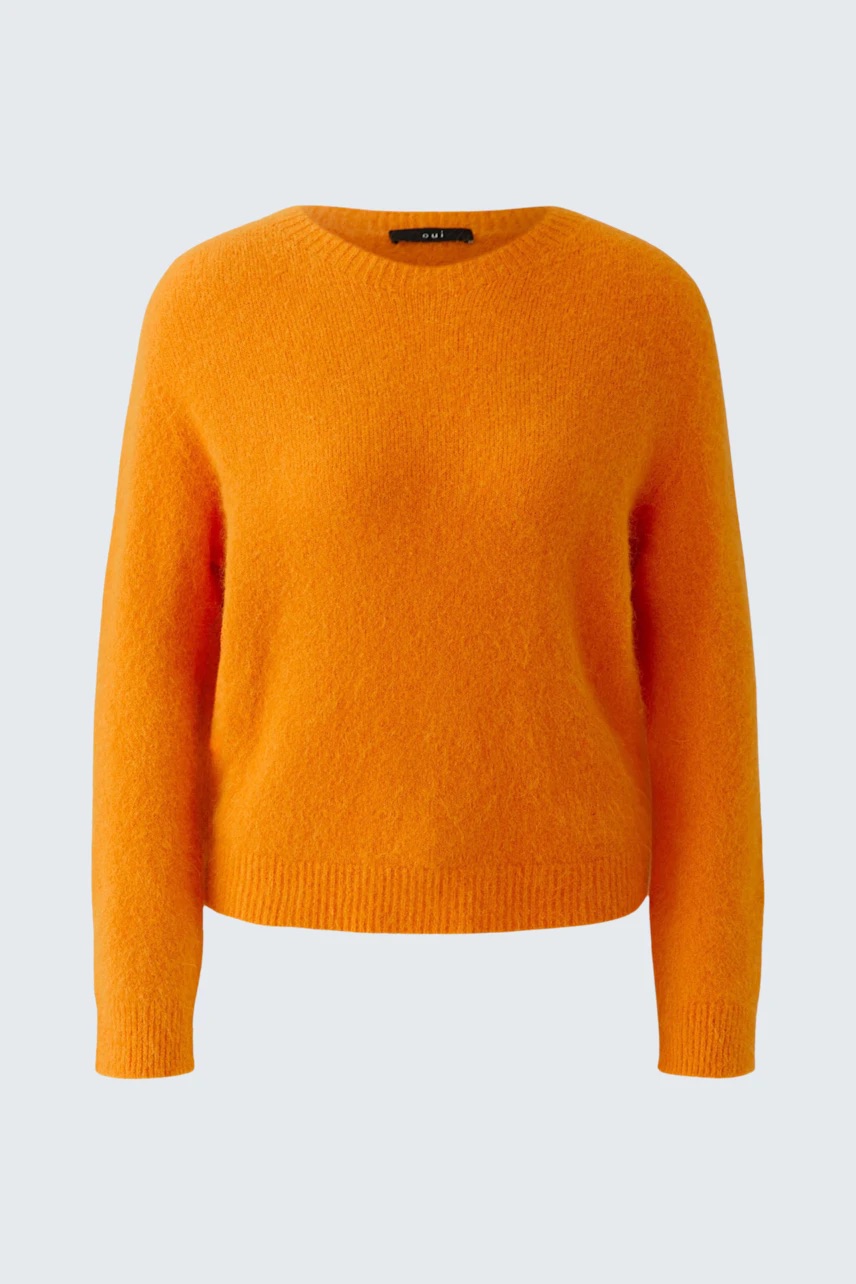 Pullover orange
