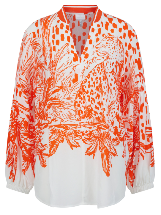 Bluse, Langarm, Ärmel, Muster, Hemd