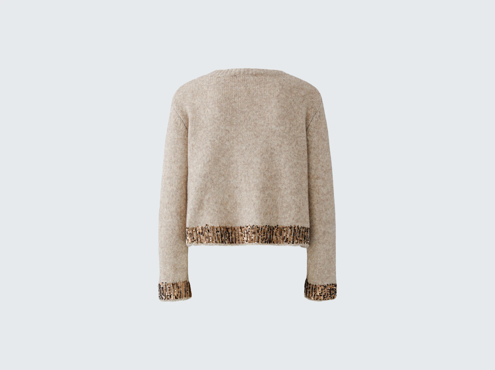 Pullover light beige