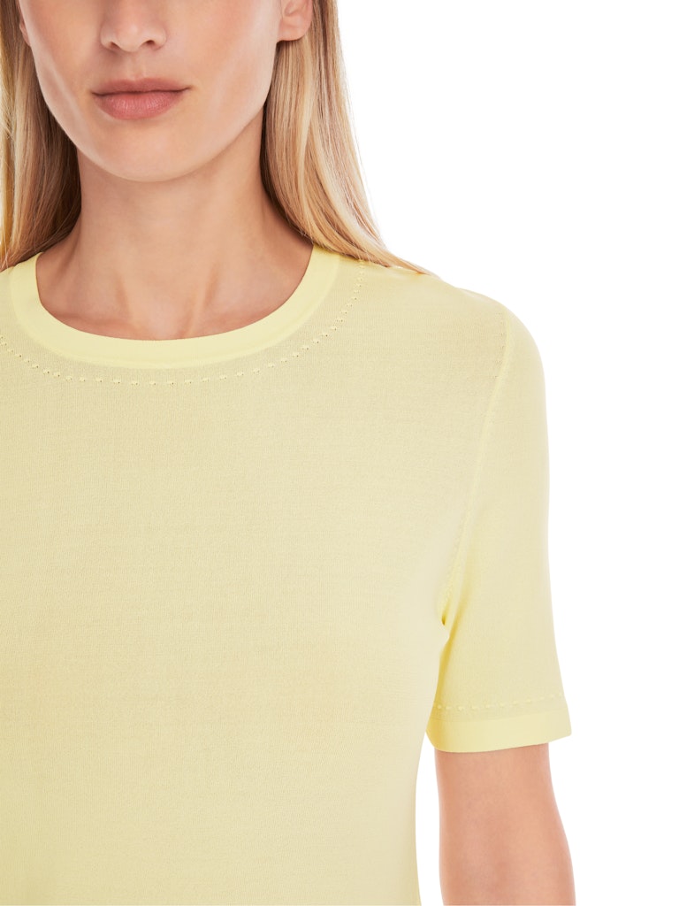 Uni Sweater aus Feinstrick