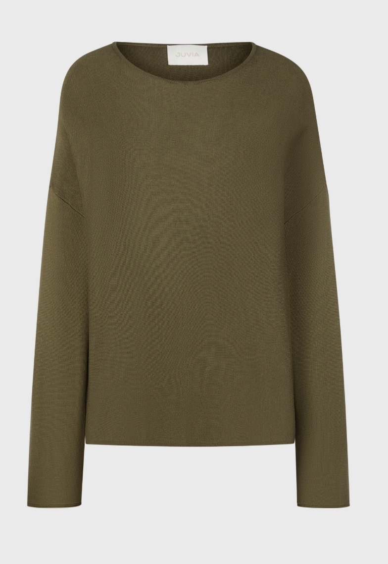 Sweater burnt olive