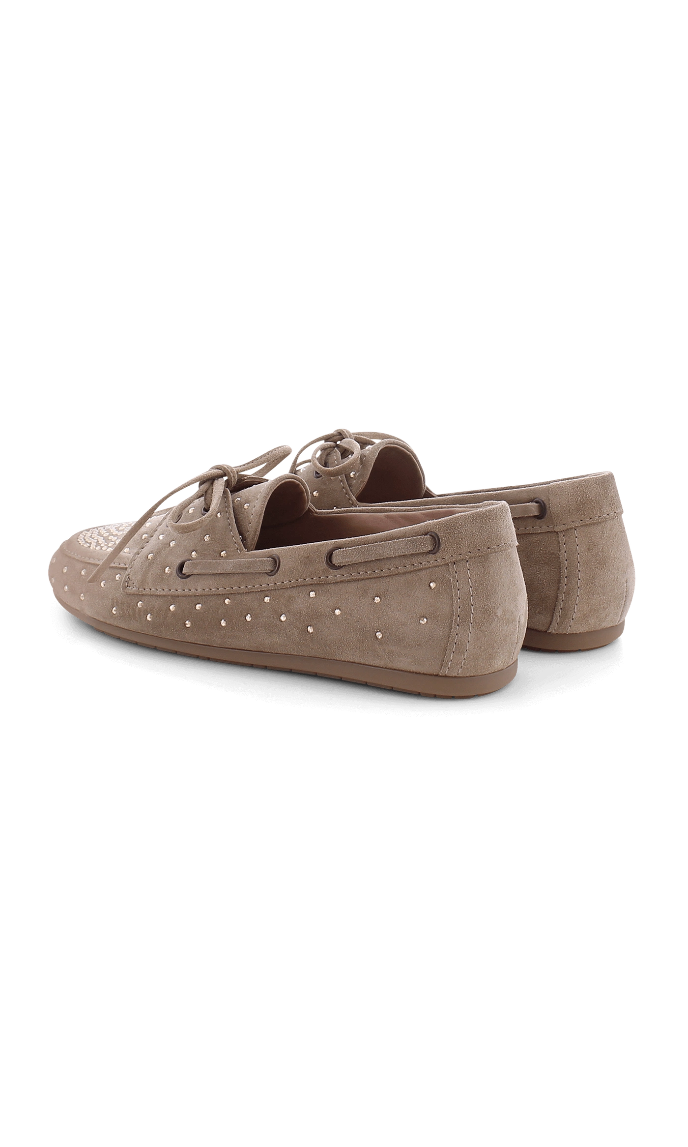 Drop suede nuts/beige