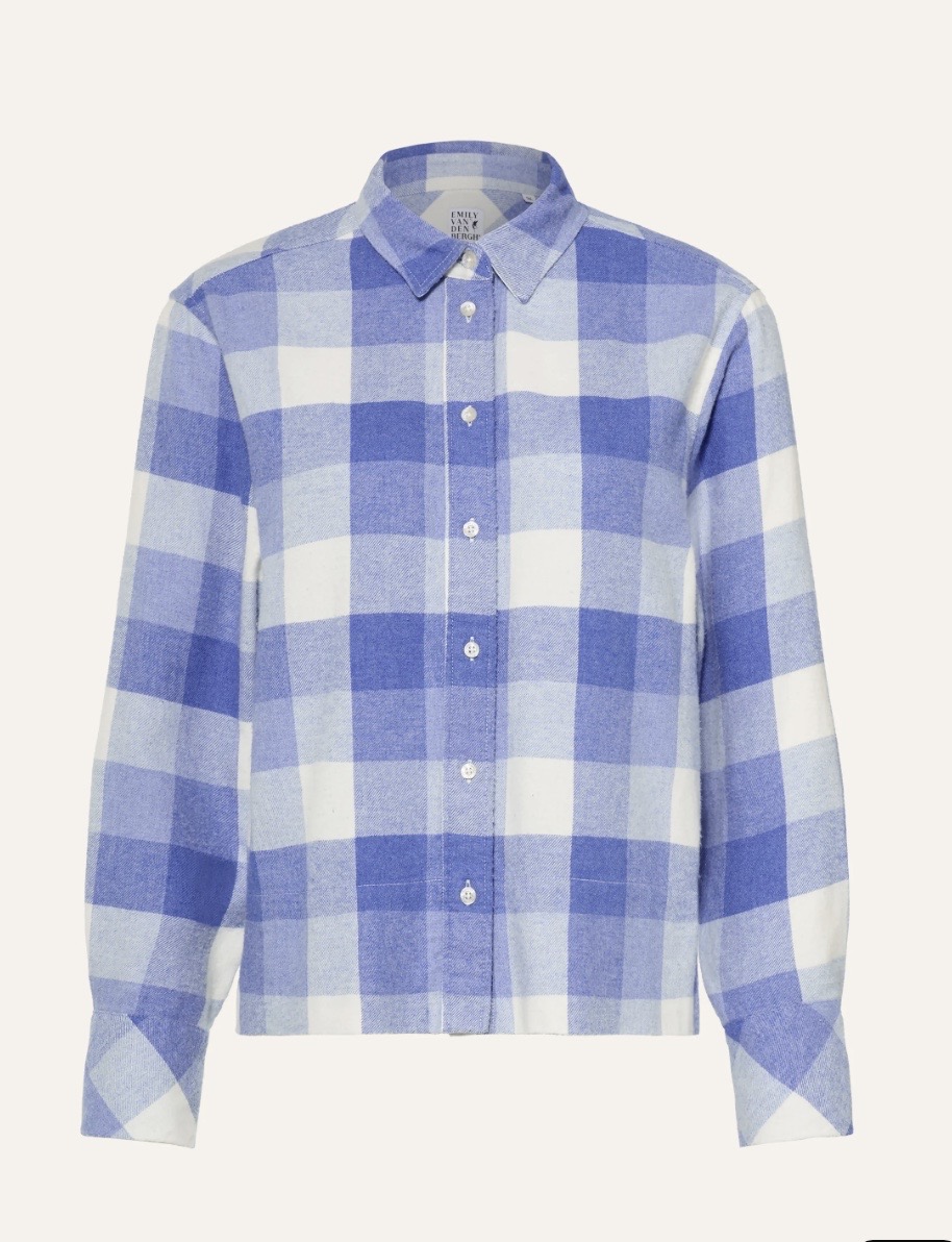 Bluse (blau)