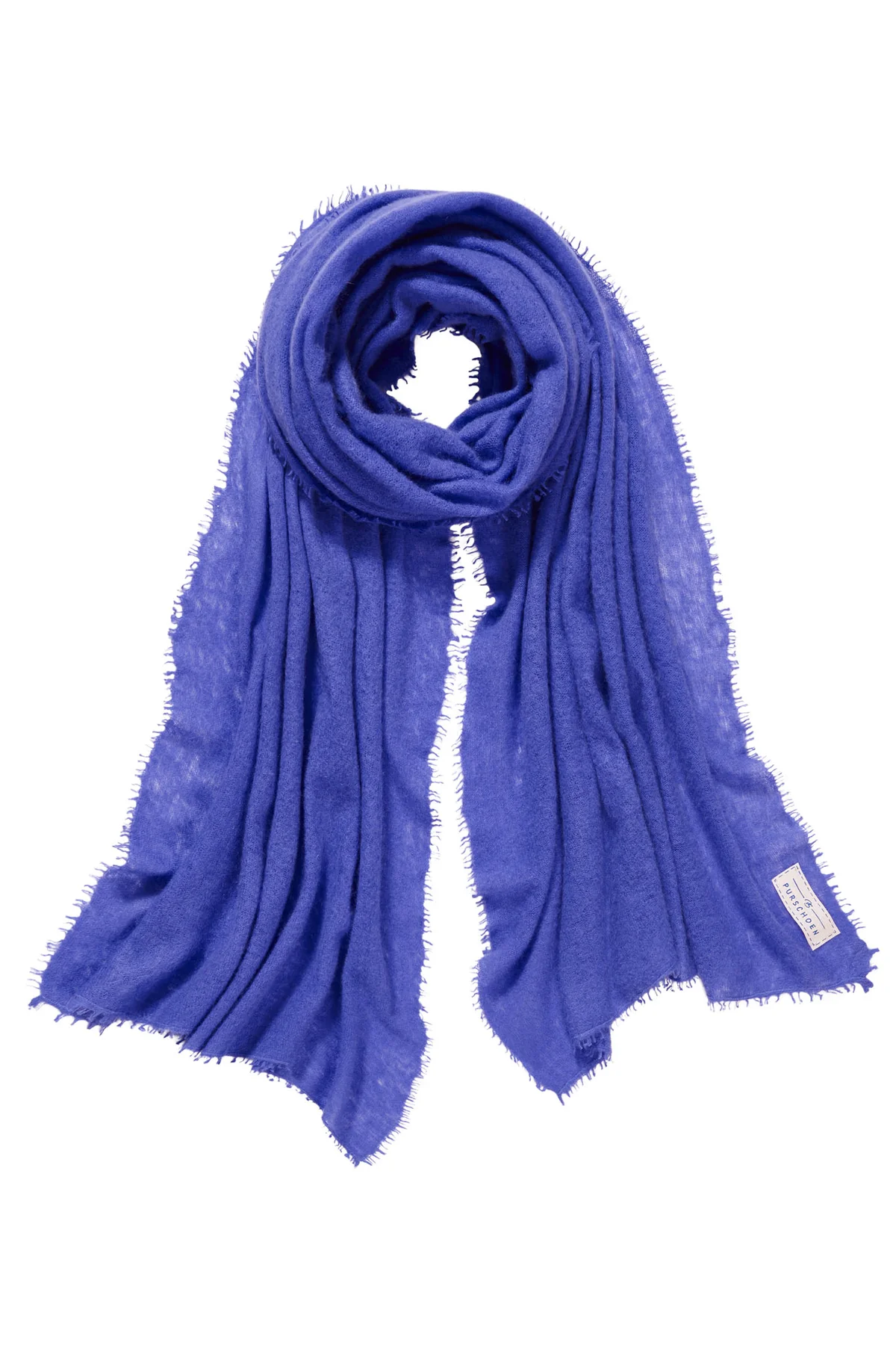 Cashmere-Schal Blueberry