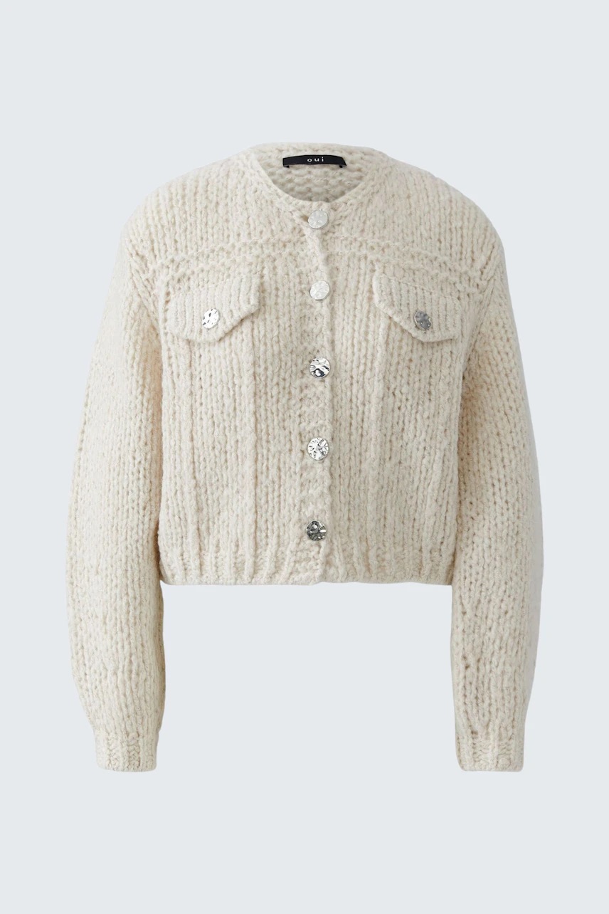 Jacke hellbeige
