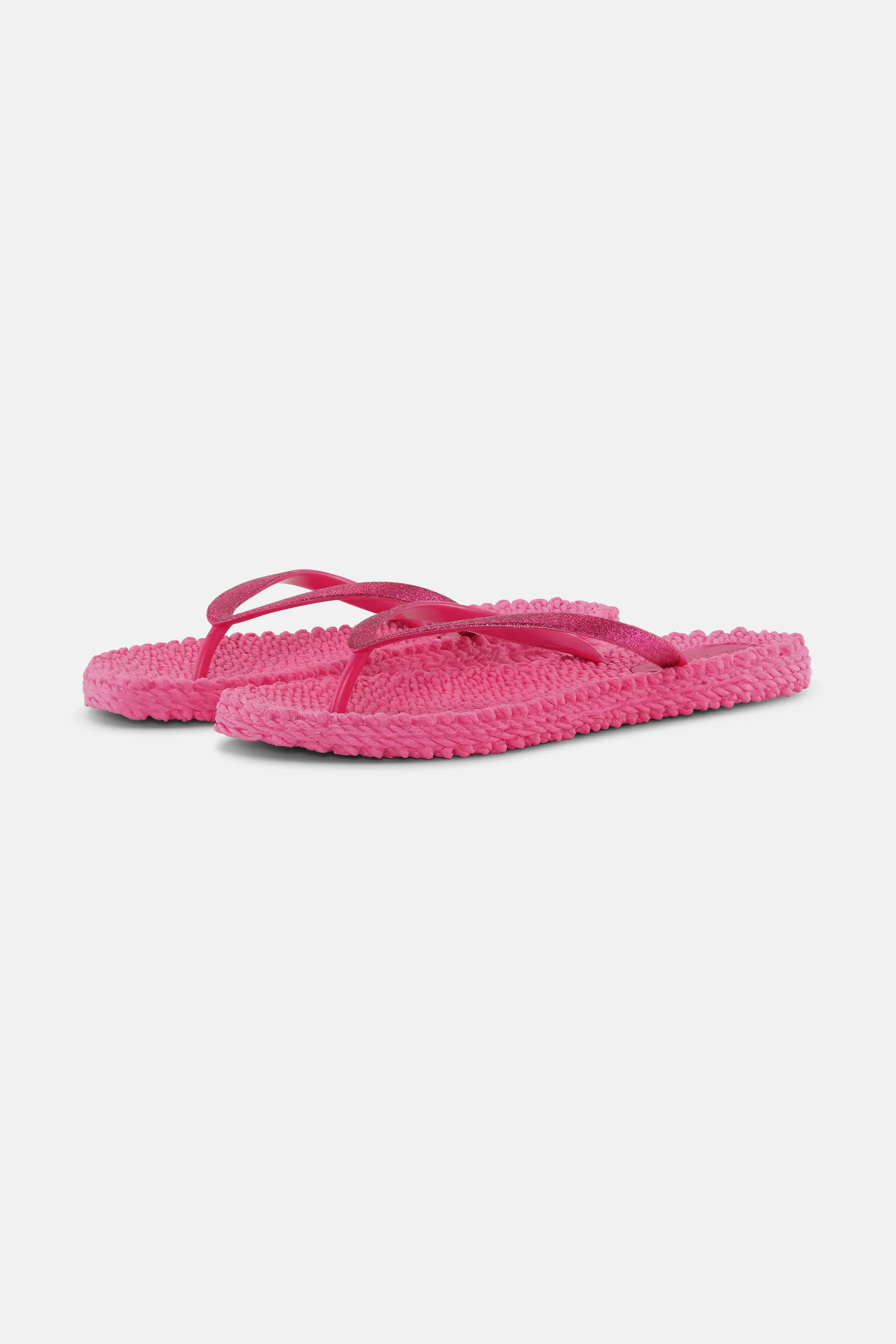 Flip Flops mit Glitter (magenta)