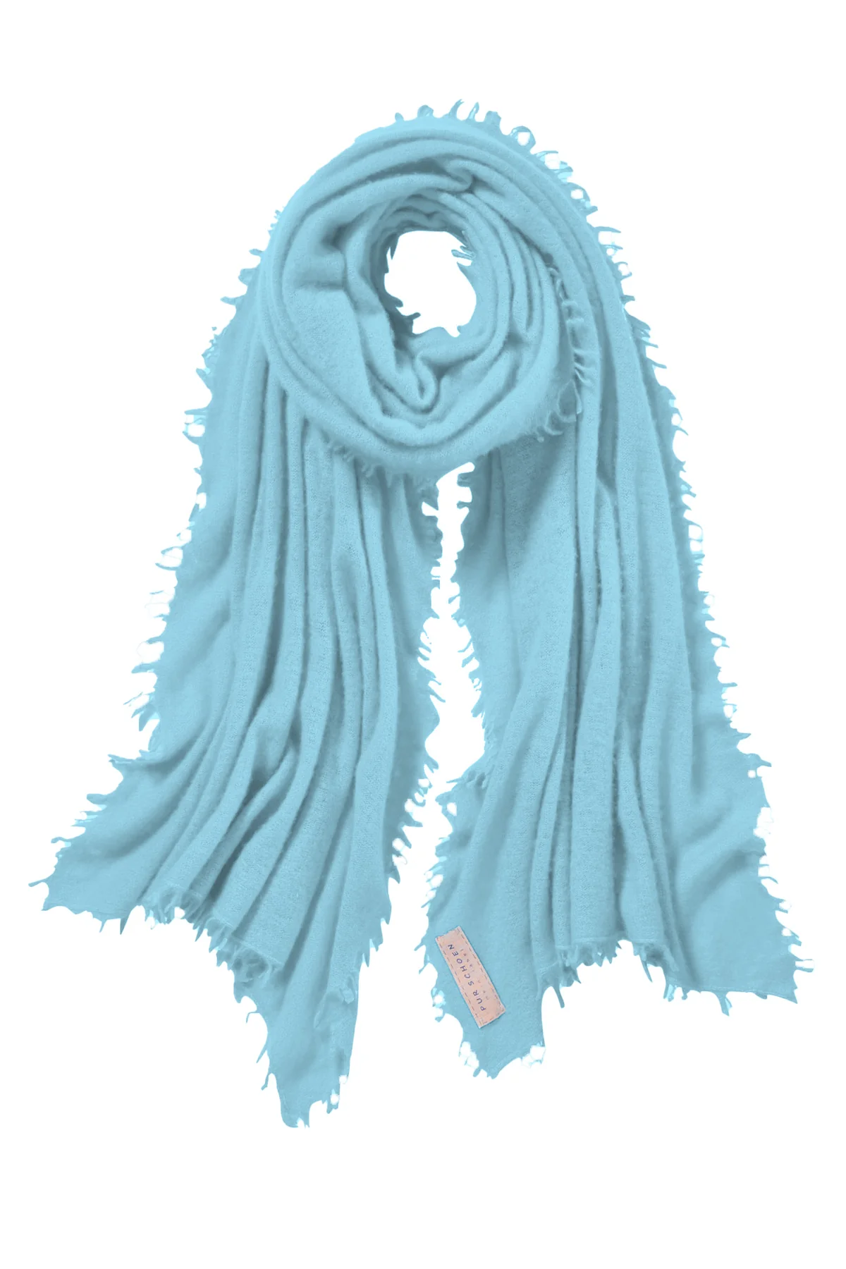 Cashmere-Schal Eistürkis