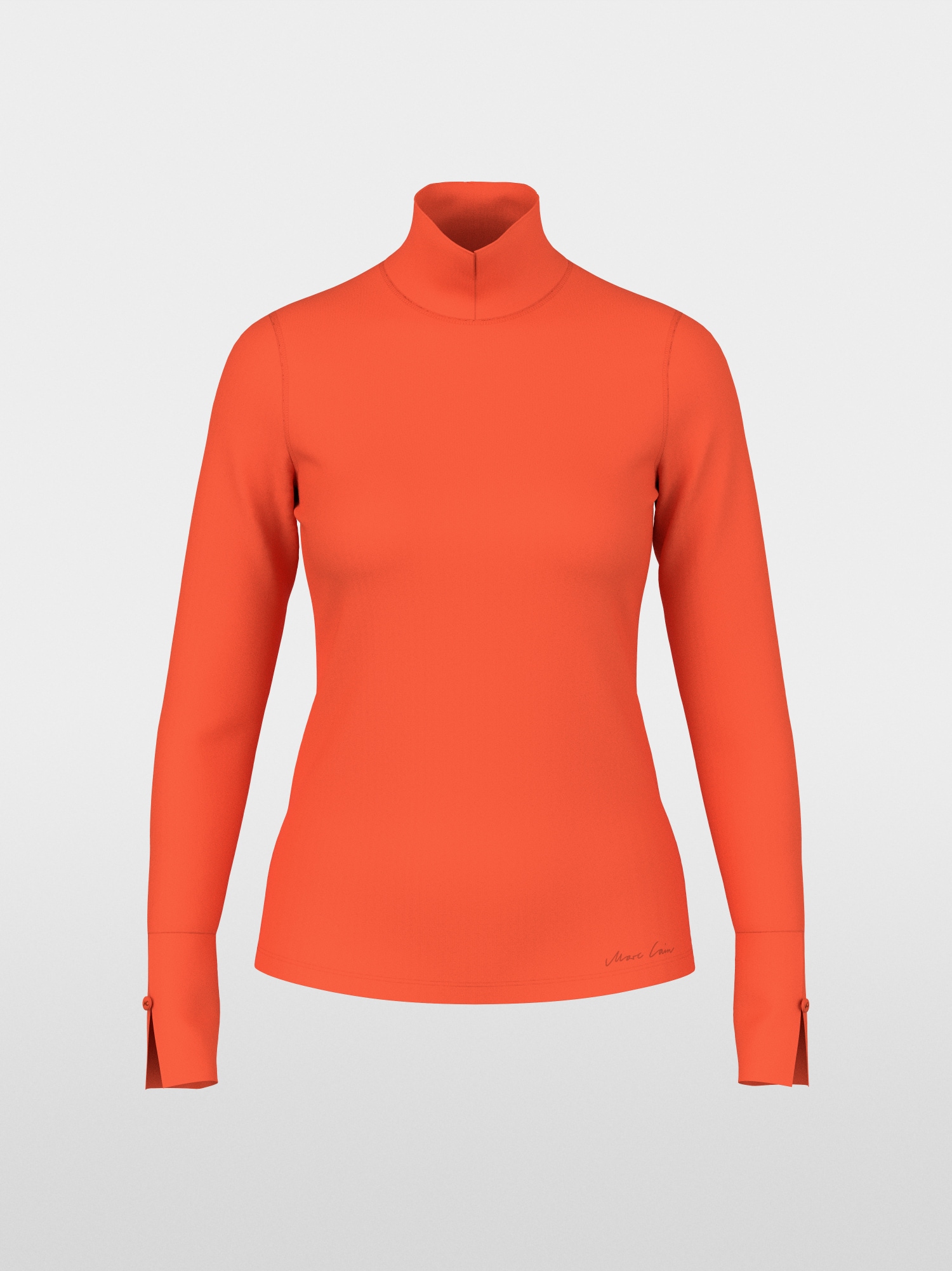 Basic-Shirt mit Stehkragen (484)