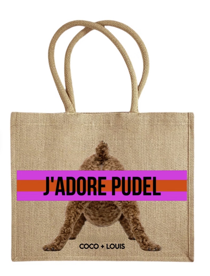 Shopper YOGA Pudel
