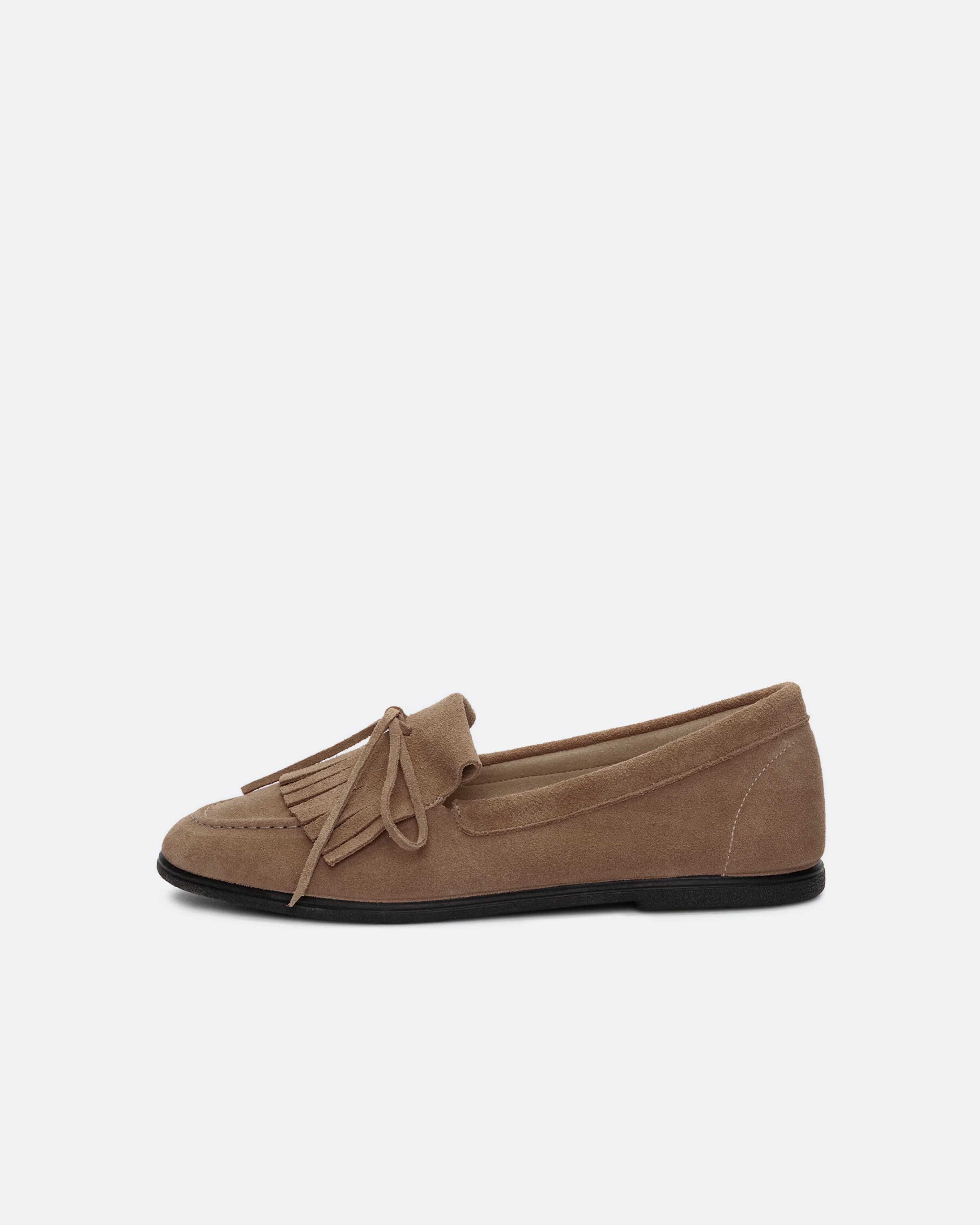 Moccasins velour tabacco
